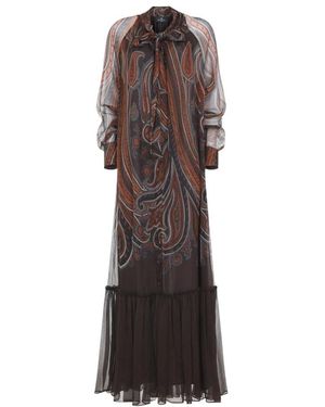 Etro Maxi Dresses - Marrón