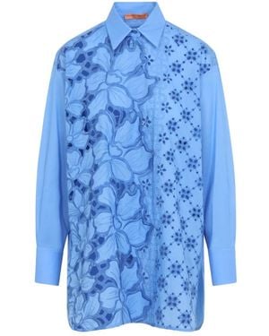 Ermanno Scervino Shirts - Blue