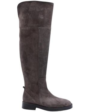 Alpe Over-Knee Boots - Marrone