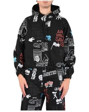 Arte' Hoodies - Black