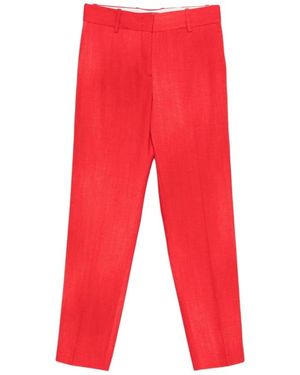 Ermanno Scervino Cropped Trousers - Red