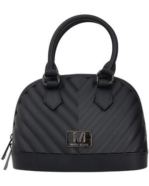 Marc Ellis Gepolsterte Chevron-Handtasche Flat Maya25 - Schwarz