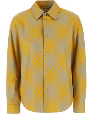 Burberry Shirts - Yellow