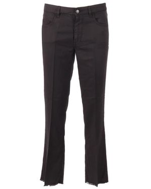 Fay Cropped Jeans - Black