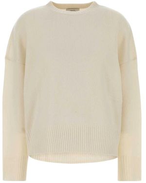 Loulou de Saison Round-Neck Knitwear - Blanc