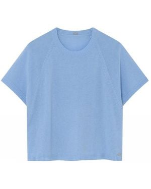 GUSTAV Round-Neck Knitwear - Blue