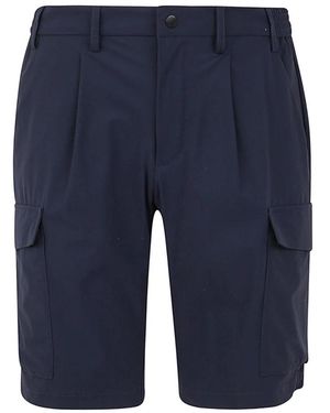 People Of Shibuya Omono Bermuda Shorts - Blau