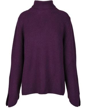 forte_forte Turtlenecks - Purple
