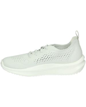 Clarks Schoenen ,Grijs ,Solevana Tie - Wit