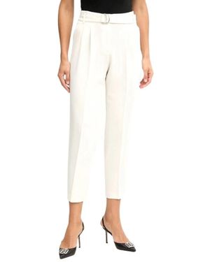 HUGO Cropped Trousers - Blanco