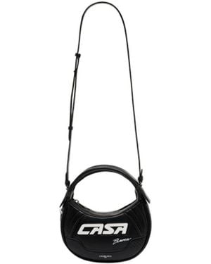 CASABLANCA Biker Purse - Black