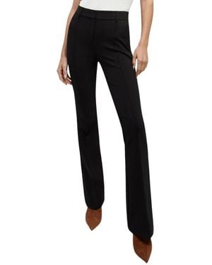 Veronica Beard Hibiscus Scuba Pant - Schwarz