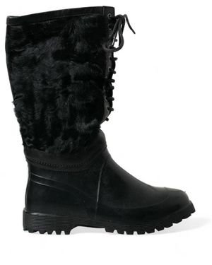 Dolce & Gabbana High Boots - Nero