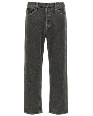 Agolde Straight Jeans - Gris