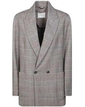 Circolo 1901 Felpa Stampata P. Galles Soft Touch - Grau