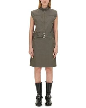Burberry Moto Dress - Groen