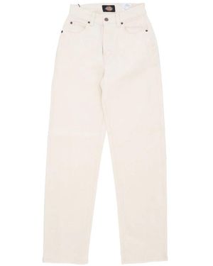 Dickies Straight Fit Jeans - White