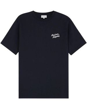 Maison Kitsuné T-Shirts - Blue