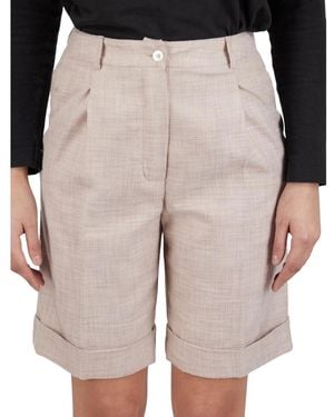 Kiton Casual Shorts - Natural