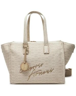 Emporio Armani Tote Bags - Metallizzato