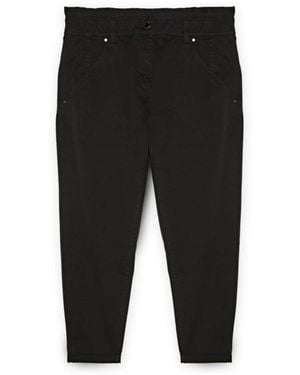 FIORELLA RUBINO Ballonhose Aus Baumwollmischung - Schwarz