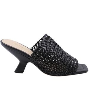 Twinset Heeled Mules - Black