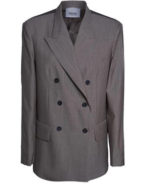 Erika Cavallini Semi Couture Blazers - Grey