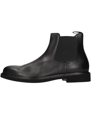Rossano Bisconti 214-12-Masternero-Ai26 Beatles-Stijl Enkellaarsjes - Zwart