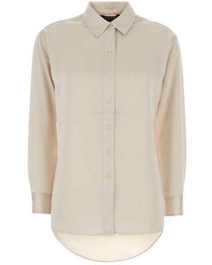 Ralph Lauren Satijnen Blouse - Naturel