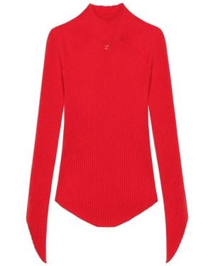 Courreges Stilvolle Sweaters Kollektion - Rot