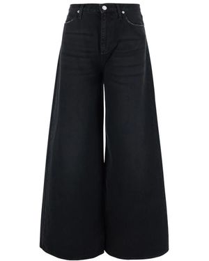 Roy Rogers Wide Jeans - Negro