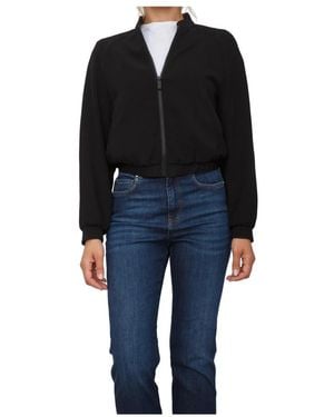 ARMANI EXCHANGE Bomber Jackets - Black