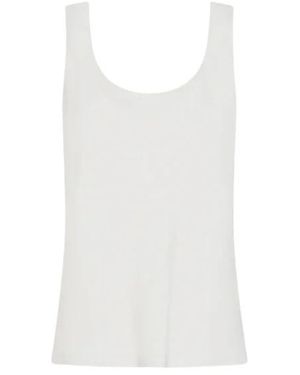 Seventy Sleeveless Tops - Bianco