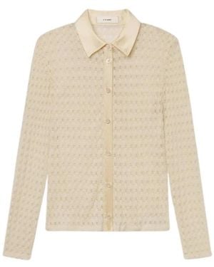 FRAME Bubble Stitch Shirt - Naturel