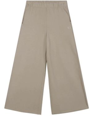 10Days Broeken ,Grijs ,Katoen Wide-Leg Jogger Broek