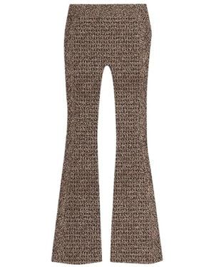 MC2 Saint Barth Wide Trousers - Brown