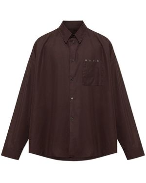 Marni Formal Shirts - Marron