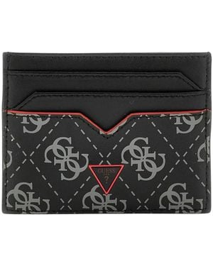 Guess Accessoires ,Zwart ,Leer Kaarthouder