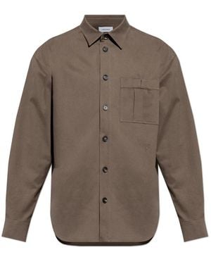 Ferragamo Casual Shirts - Marrone