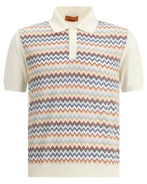 Missoni Polo Shirts - White