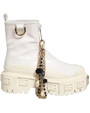 Dolce & Gabbana Ankle Boots - Natural