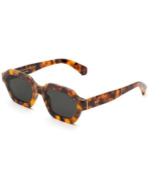 Retrosuperfuture Spotted havana occhiali da sole - Marrone