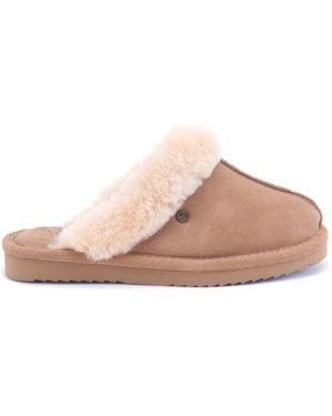 Warmbat Sandalia da donna in pelle scamosciata di lusso - Rosa