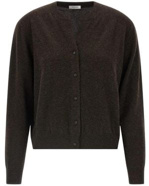Yves Salomon Cardigans - Negro