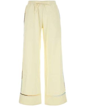 Amotea Wide Trousers - Amarillo