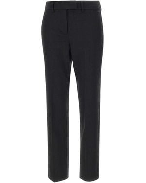 Marella Slim-Fit Trousers - Black