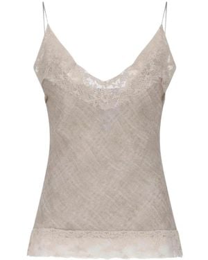 Ermanno Scervino Sleeveless Tops - Marrón