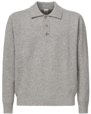 Eleventy Round-Neck Knitwear - Gray