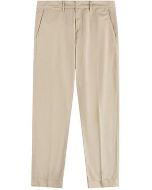 Fay Straight Trousers - Neutro