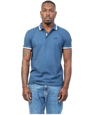 BOSS Polo Shirts - Azul